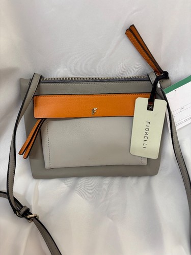 Fiorelli grey handbag bnwt cg - handbag,