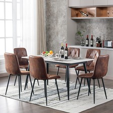 Dining chairs set - 6x,