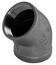 STAINLESS STEEL 316 PIPE FITTINGS NPT 1/8" To 2" - RATED 150lb