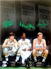 LARRY BIRD ROBERT PARISH KEVIN