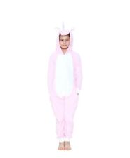 Adults Pink Unicorn A2Z Onesie One Piece Hooded Soft Xmas Costume Large 