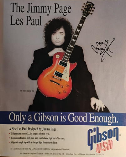 1995 jimmy page les paul - 1995,