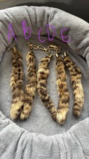 Civet Weasel Tail Keychain