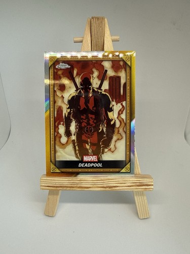 Marvel topps chrome deadpool - topps,