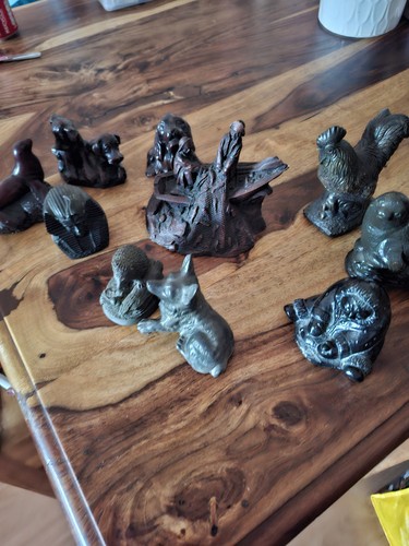Lot vintage dark black - lot, of