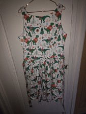 Lady VINTAGE dinosaur Dress