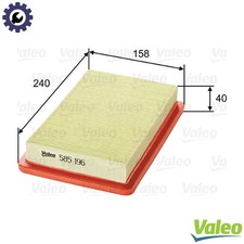 AIR FILTER 585196 FOR MAZDA