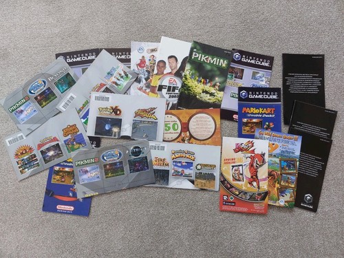 Gamecube manual leaflet - gamecube, &
