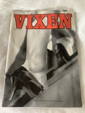 Vintage Femdom Rubber & Leather Vixen Magazine Issue Nine Further education  