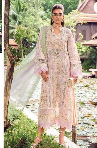 Maria luxury lawn - lawn, suit