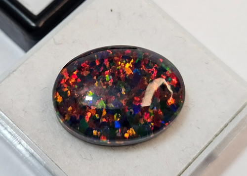 Australian natural black - black, fire