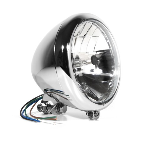 Headlight chrome h4 - chrome,