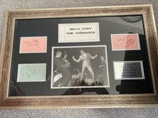 Signed Billy Fury & the
