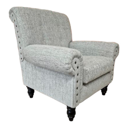 Arm chair with roll - with, top