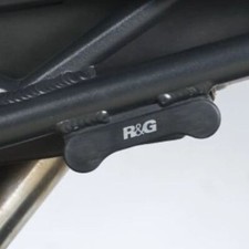R&G Rear Foot Rest Blanking Plates Black (Pair) Triumph Daytona 675 2006 - 2016