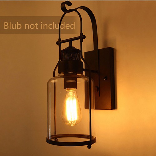 Industrial rustic lantern - industrial,