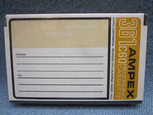 Ampex 361 c60 - ampex, minute