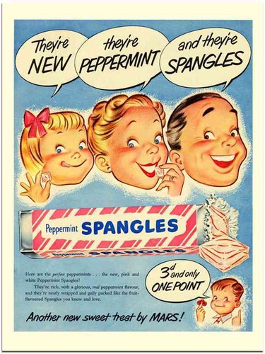 Metal sign spangles - 18,