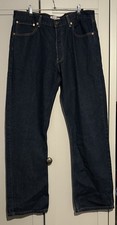 Levis Signature Jeans W36 L32 Mens Blue Relaxed Straight Denim 