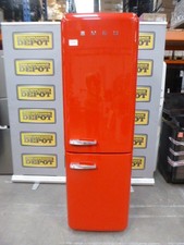 Smeg fridge freezer red - smeg,