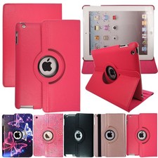 Rotation Case For iPad 9.7 - 2nd 3rd 4th Gen 360° Leather Cover