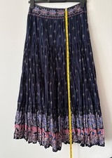 Next crinkle cotton maxi skirt