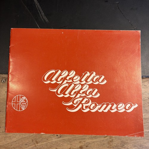 Alfa romeo alfetta car - alfetta, sales