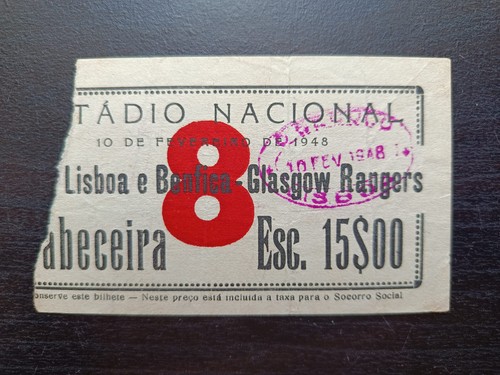 Super rare ticket benfica - rare, v