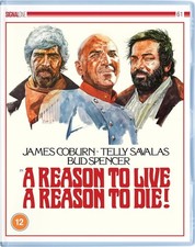 A REASON TO LIVE, A REASON TO DIE - UK BLU RAY DISC - TELLY SAVALAS, BUD SPENCER