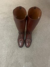 Mens leather riding boots size