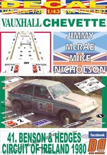 DECAL VAUXHALL CHEVETTE 2300