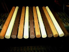 (12) COLORFUL ROUND DOWEL ROD