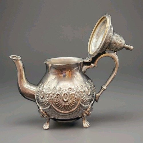 Vintage moroccan silver plated - moroccan,