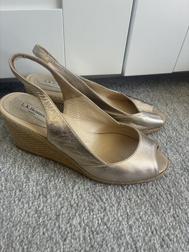 Bennett wedge sandals 37 - l.k.,