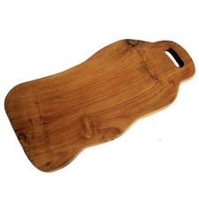 Large teak wooden chopping