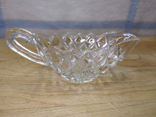 Vintage clear pressed - pressed, glass