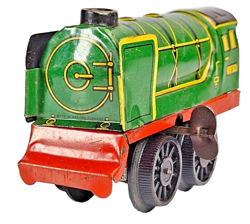 Clockwork steam locomotive - o,