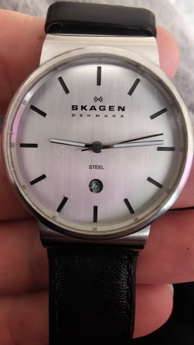 Skagen 351xlslbcm steel - 351xlslbcm, watch
