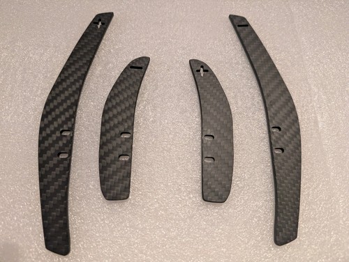 Carbon fiber paddle shifters - carbon,