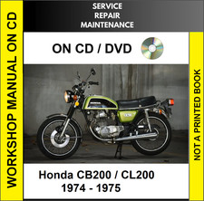 HONDA CB200 CL200 1974 1975