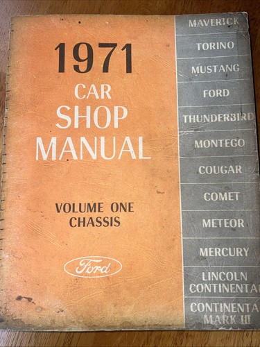 Vintage 1971 ford car - 1971,