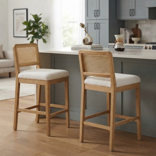 Elegant white wooden bar - white,
