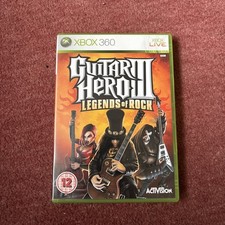 Guitar Hero III: Legends of Rock (Xbox 360, 2007) Complete!