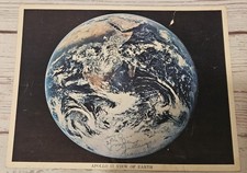 RARE LEONARD NIMOY Autographed NASA Apollo 17 8x10 Earth Photo STAR TREK