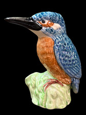 Lovely Vintage Beswick Kingfisher Ceramic Figurine No 3275 Made In England SU188