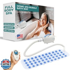 SereneLife Bubble Bath Mat