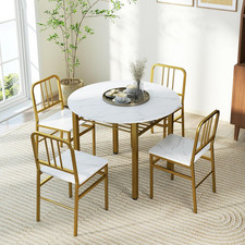 Round Dining Table Set 4