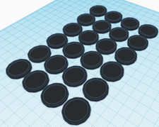 BULK Trolley Coin Token Supermarket £1 One Pound Shopping without hole BLACK