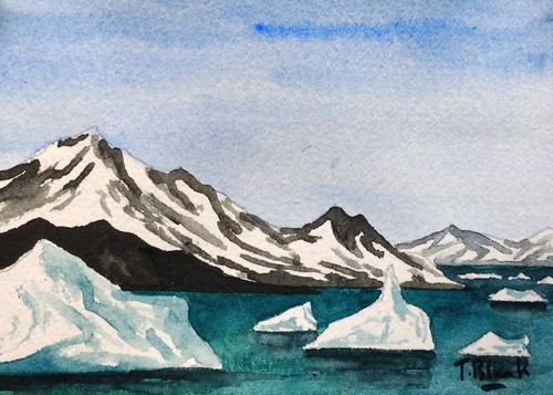 Original watercolour in - original,