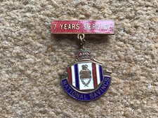 VINTAGE ENAMEL BADGE NATIONAL